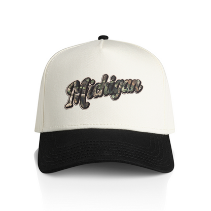 Camo Script Two-Tone Snapback (Custom)