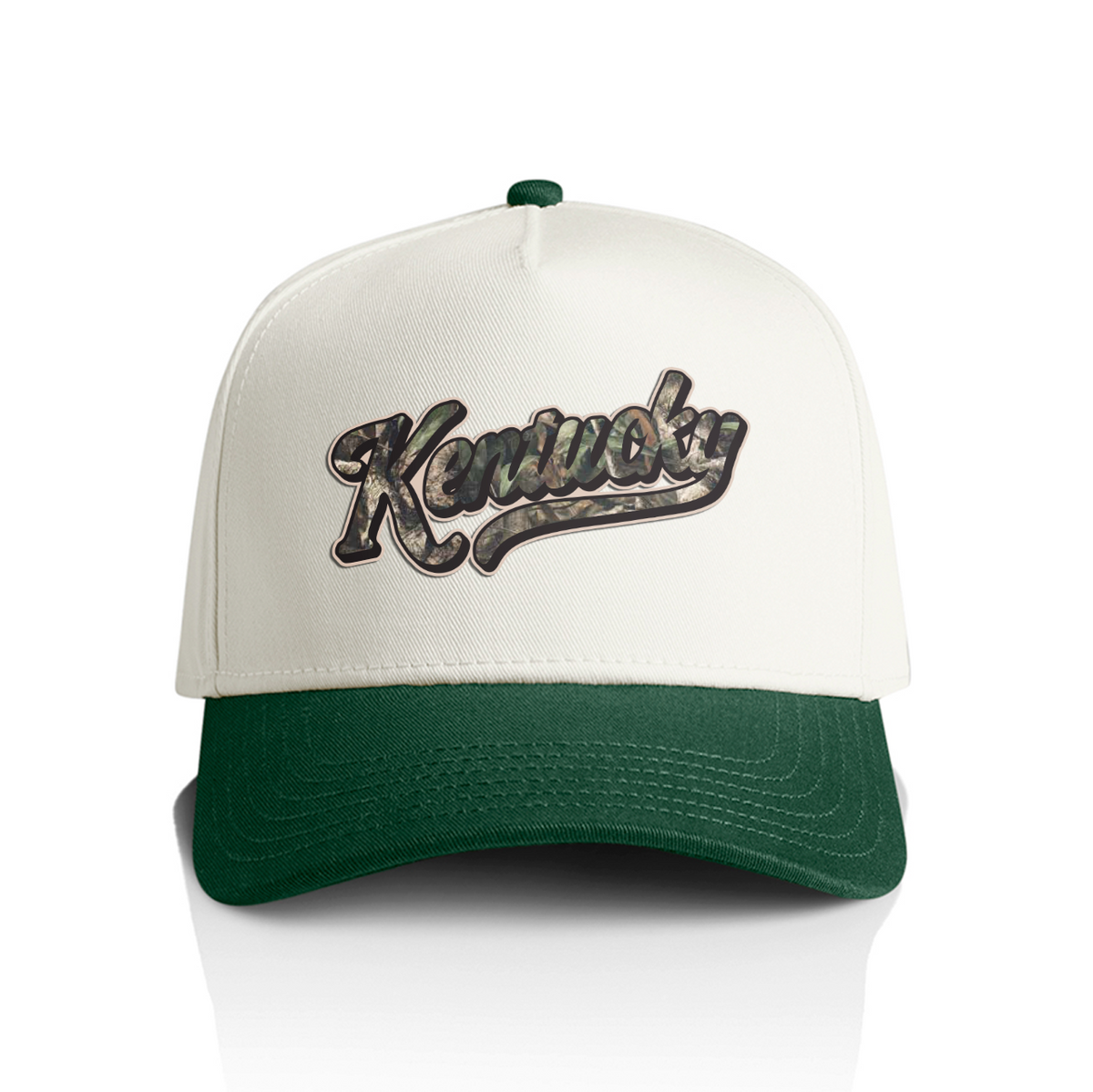 Camo Script Two-Tone Snapback (Custom)