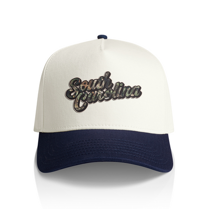 Camo Script Two-Tone Snapback (Custom)