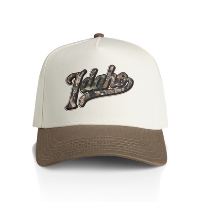 Camo Script Two-Tone Snapback (Custom)
