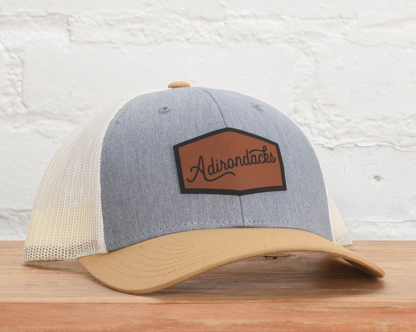 Adirondacks New York Script Snapback