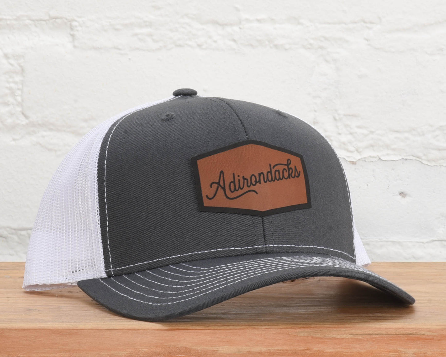 Adirondacks New York Script Snapback