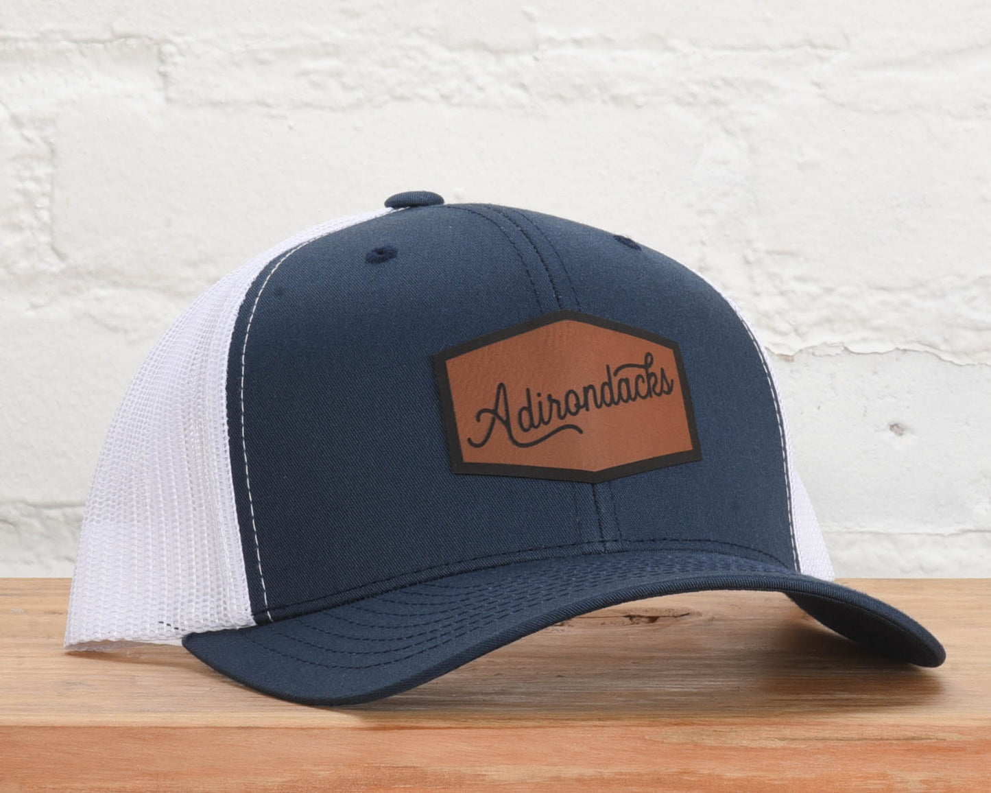 Adirondacks New York Script Snapback