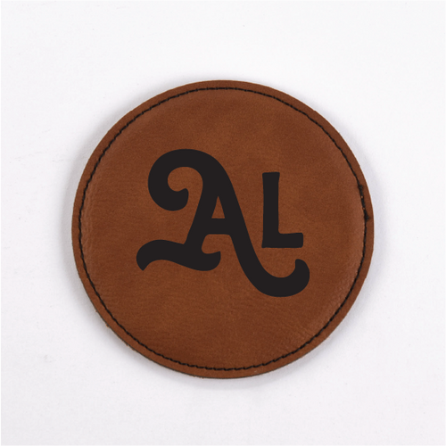 Alabama PU Leather Coasters