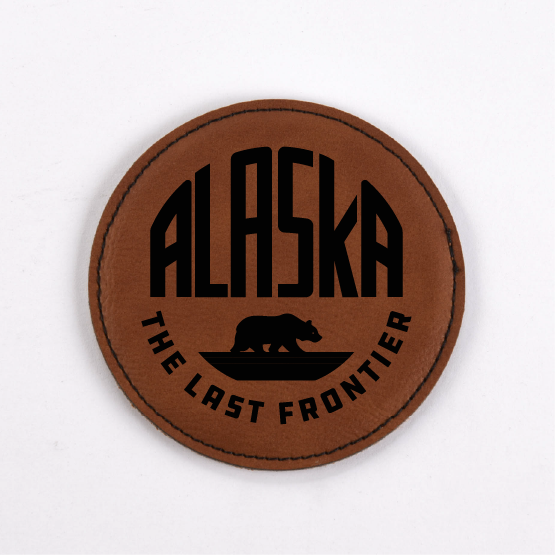 Alaska PU Leather Coasters