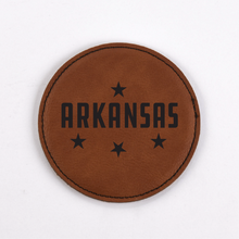 Load image into Gallery viewer, Arkansas PU Leather Coasters