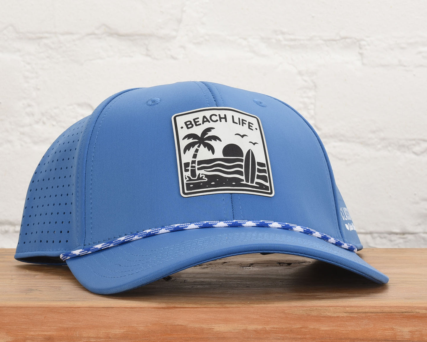 Beach Life Leather Patch Performance Dri-Fit Hat