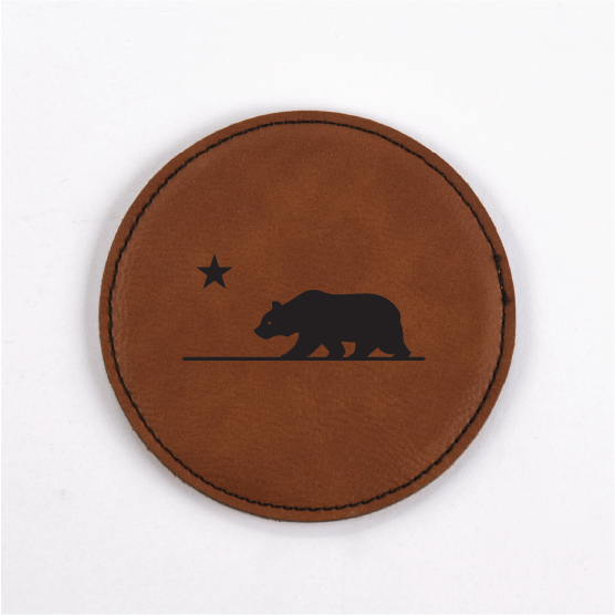 California PU Leather Coasters
