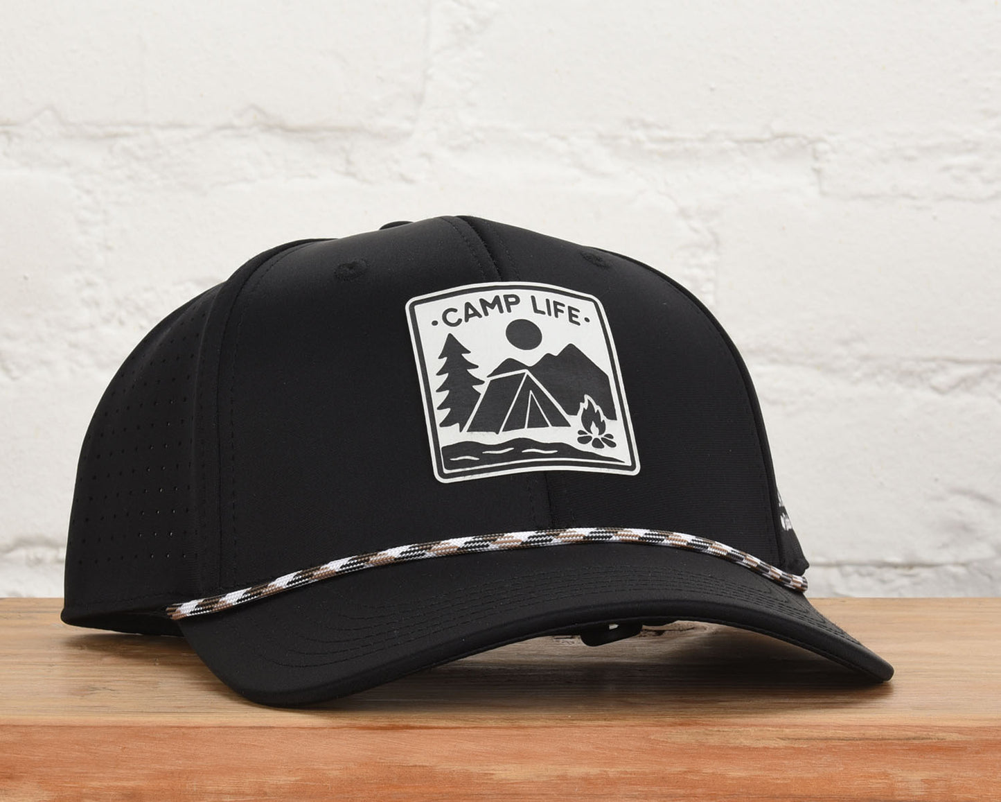 Camp life Leather Patch Performance Dri-Fit Hat