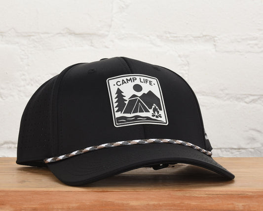 Camp life Leather Patch Performance Dri-Fit Hat