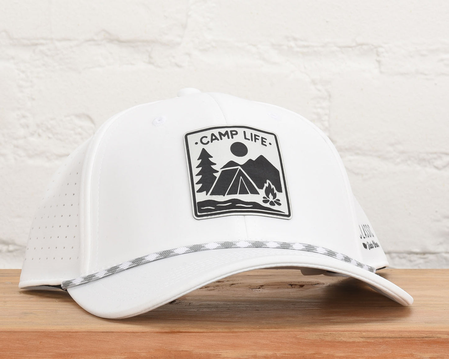 Camp life Leather Patch Performance Dri-Fit Hat