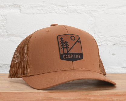 Camp Life Badge Snapback