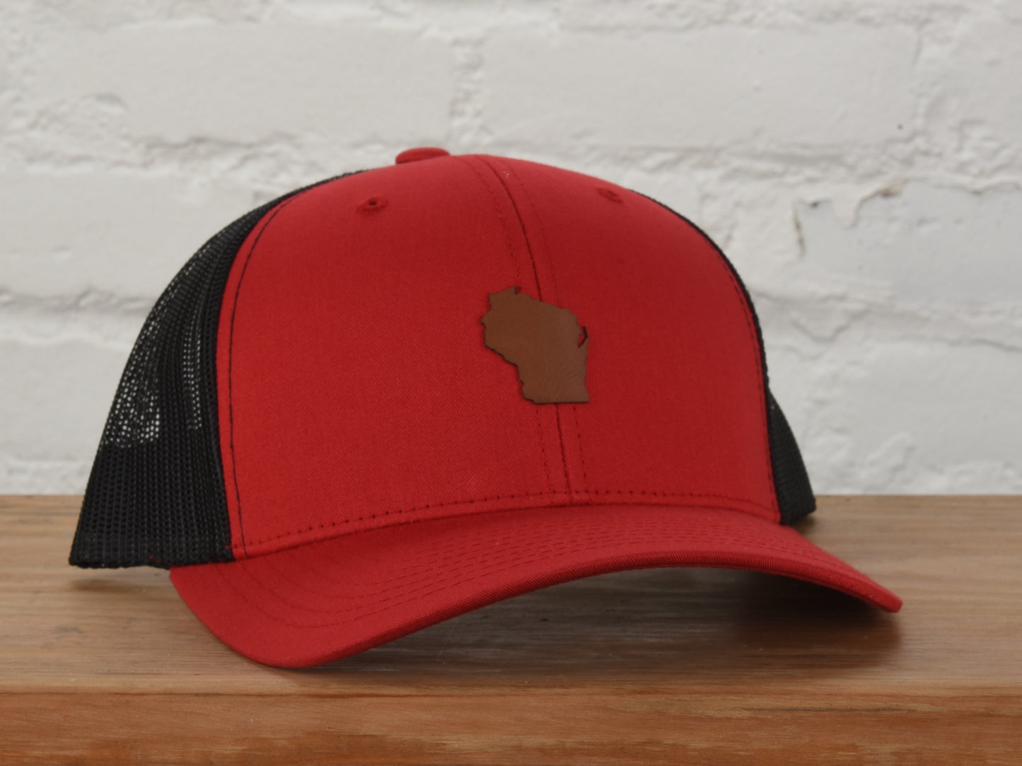 Wisconsin State Shape Snapback