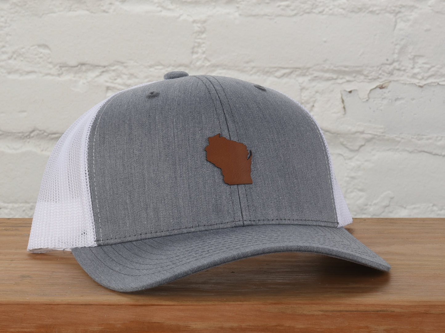 Wisconsin State Shape Snapback