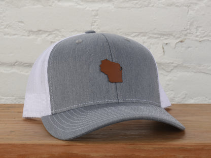 Wisconsin State Shape Snapback