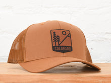Load image into Gallery viewer, Colorado Mts &amp; Trees Badge Snapback