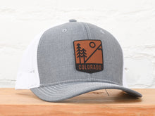 Load image into Gallery viewer, Colorado Mts &amp; Trees Badge Snapback