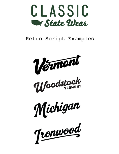 Custom Retro Script Toddler Tee