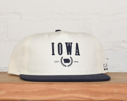 Iowa Laurel Two Tone Snapback