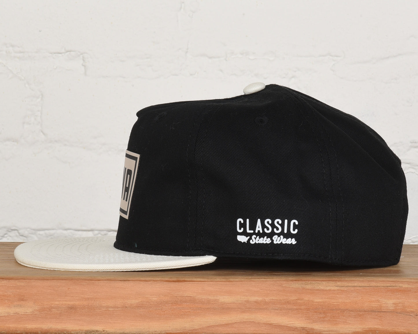 Iowa Fan Leather Patch Two Tone Snapback