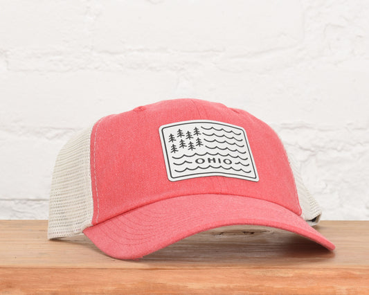 Water Waves Women's Unstructured Dad Hat (Custom)
