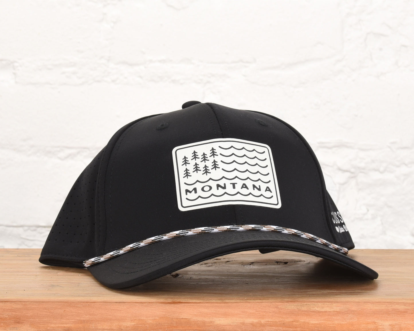 Idaho Water Waves Leather Patch Performance Dri-Fit Hat
