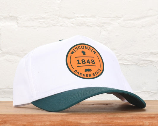 Wisconsin 1848 Two Tone Snapback