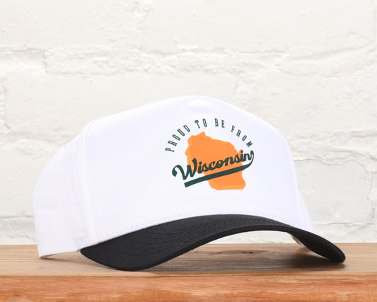 Wisconsin (proud to be from) Two Tone Snapback