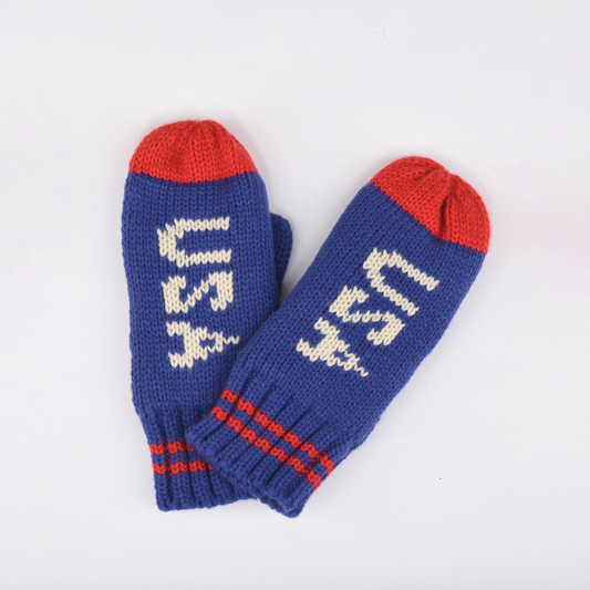 USA Knitted Mittens