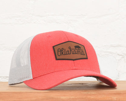 Oklahoma Buffalo Script Snapback