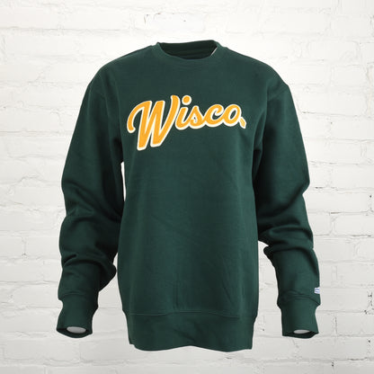 Wisco Felt Embroidery Crewneck