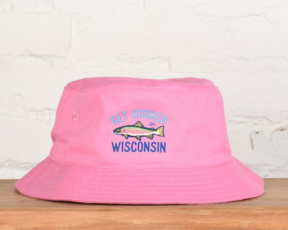 Get Hooked WI Infant-Youth Bucket Hat