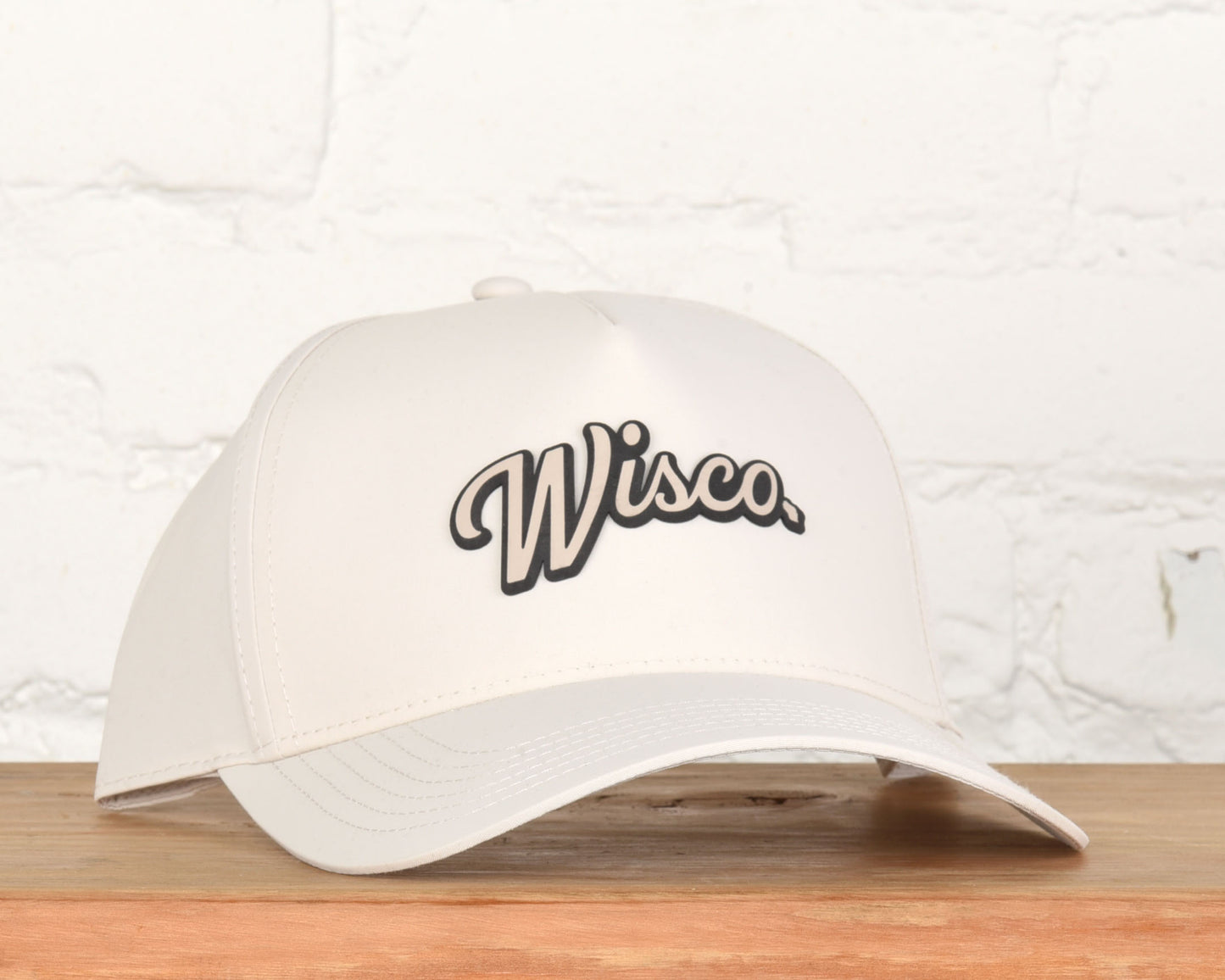 Wisconsin Wisco Script Flag Sporty Snapback