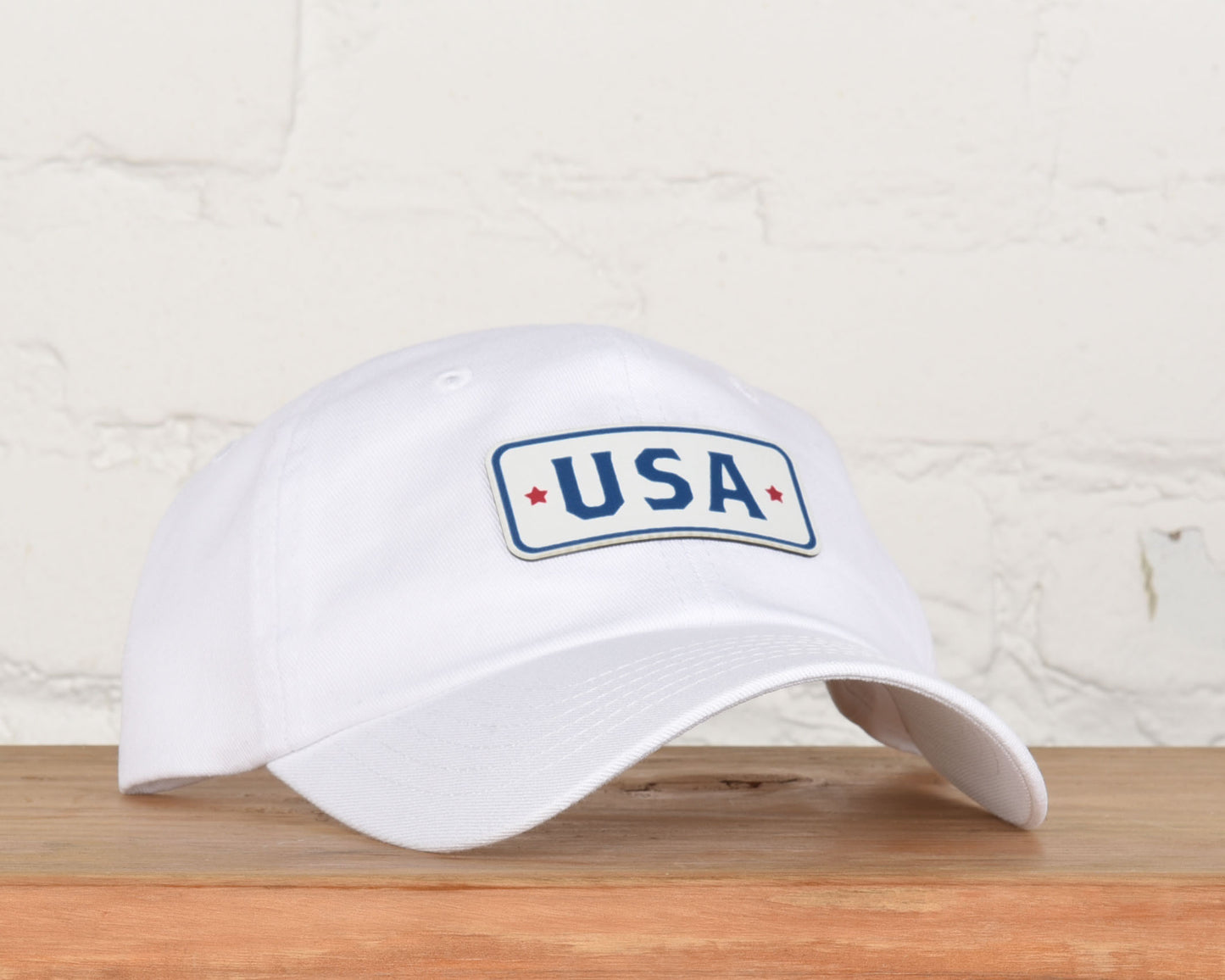USA Printed Leather Patch Kids Hat