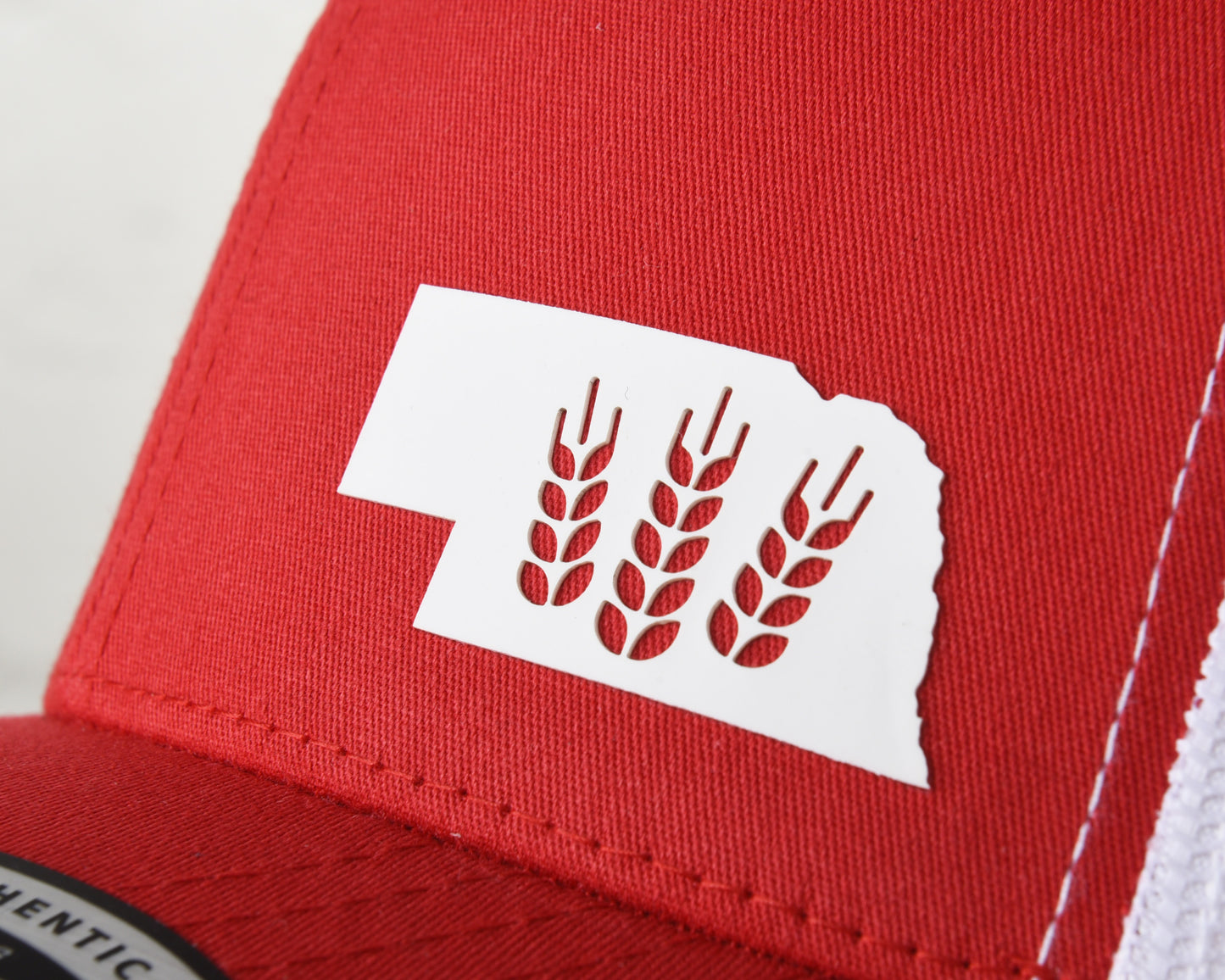 Nebraska Braided Wheat Snapback