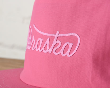 Nebraska Script Surf Cap