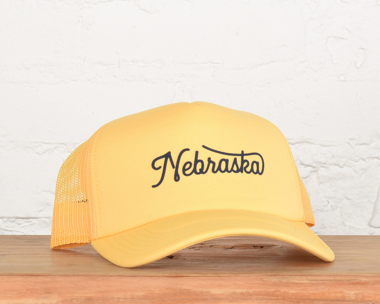 Nebraska Script Foam Trucker