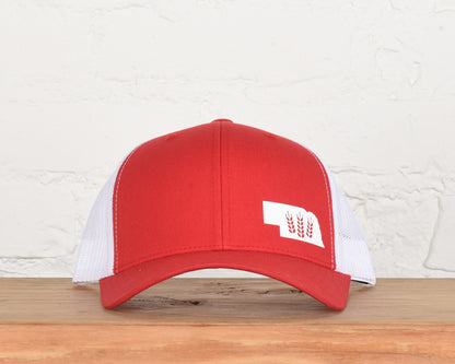 Nebraska Braided Wheat Snapback