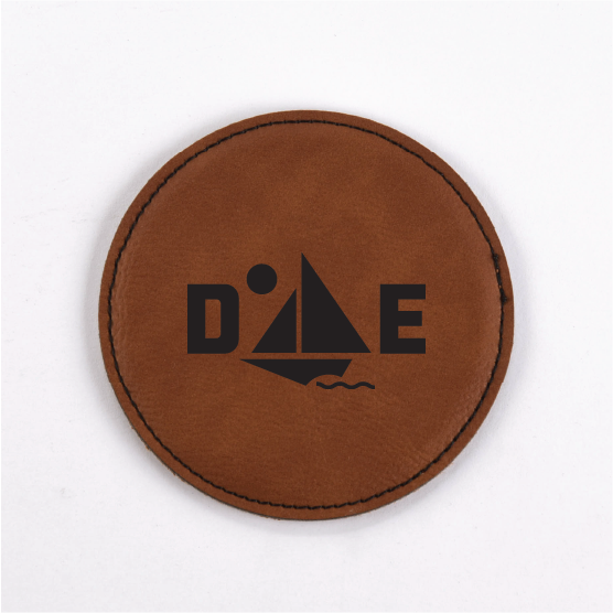 Delaware PU Leather Coasters