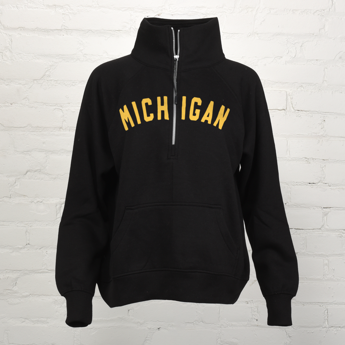 Michigan Boxy 1/2 Zip Sweatshirt