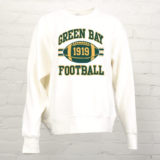 Wisconsin Women's GB Football Boxy Crewneck
