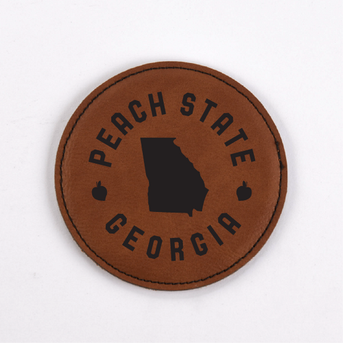 Georgia PU Leather Coasters