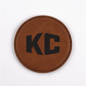 Kansas PU Leather Coasters