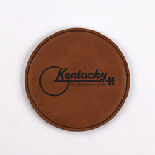 Load image into Gallery viewer, Kentucky PU Leather Coasters
