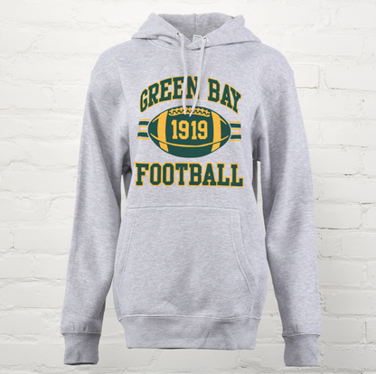 Wisconsin Unisex GB Football Hoodie