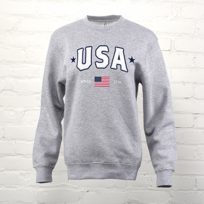 USA Patriot Unisex Crewneck Sweatshirt