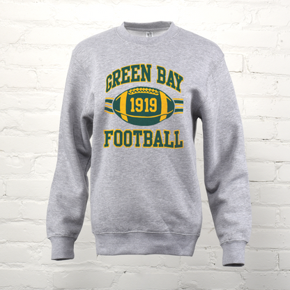 Wisconsin Unisex GB Football Crewneck