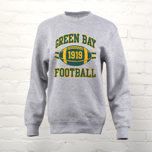 Wisconsin Unisex GB Football Crewneck