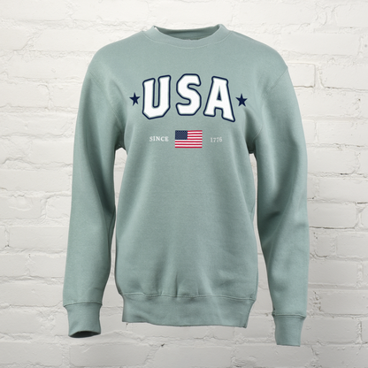 USA Patriot Unisex Crewneck Sweatshirt