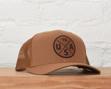 Load image into Gallery viewer, Liberty Leather Patch Snapback